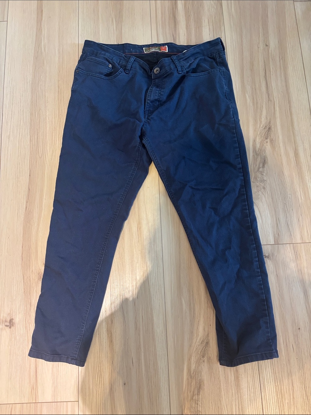 Weatherproof Men's Navy Blue Chinos